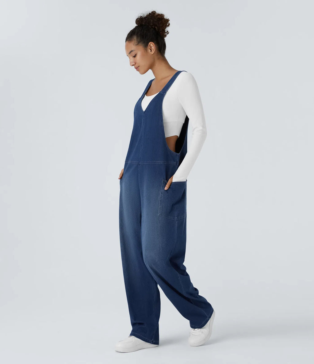 Clara Denim Overalls