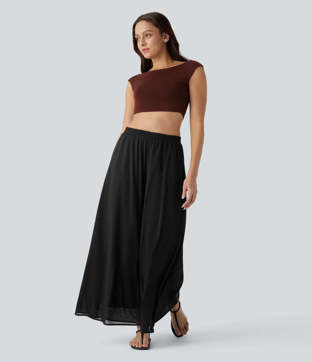 Clara High Waisted Pocket Mesh