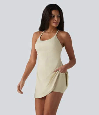 Clara Backless Active Dress-Easy
