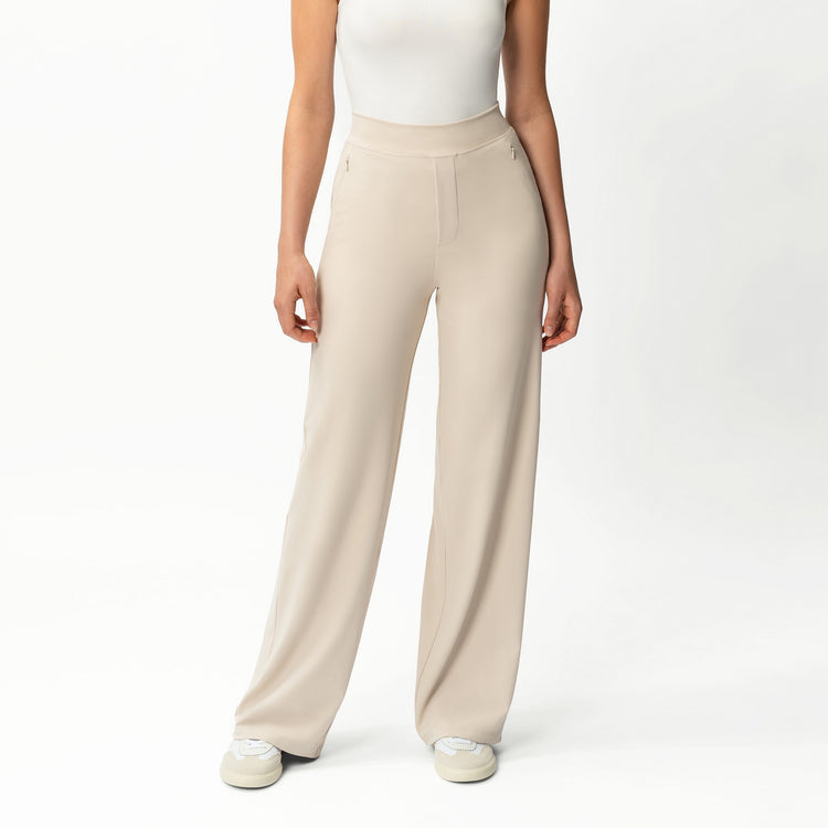 Clara Spodnie w Stylu Relaxed Straight