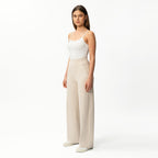 Clara Spodnie w Stylu Relaxed Straight
