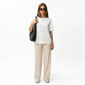 Clara Spodnie w Stylu Relaxed Straight