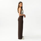 Clara Spodnie w Stylu Relaxed Straight