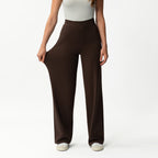 Clara Spodnie w Stylu Relaxed Straight