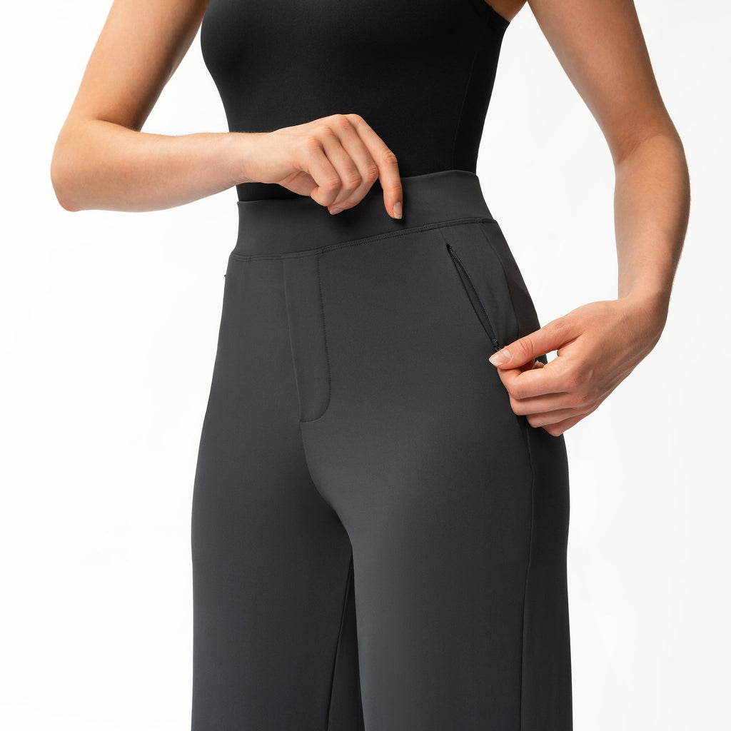 Clara Spodnie w Stylu Relaxed Straight