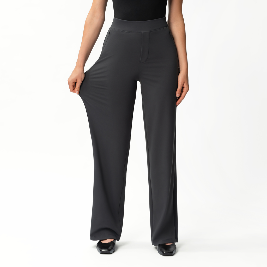 Clara Spodnie w Stylu Relaxed Straight