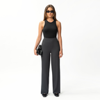 Clara Spodnie w Stylu Relaxed Straight