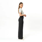 Clara Spodnie w Stylu Relaxed Straight