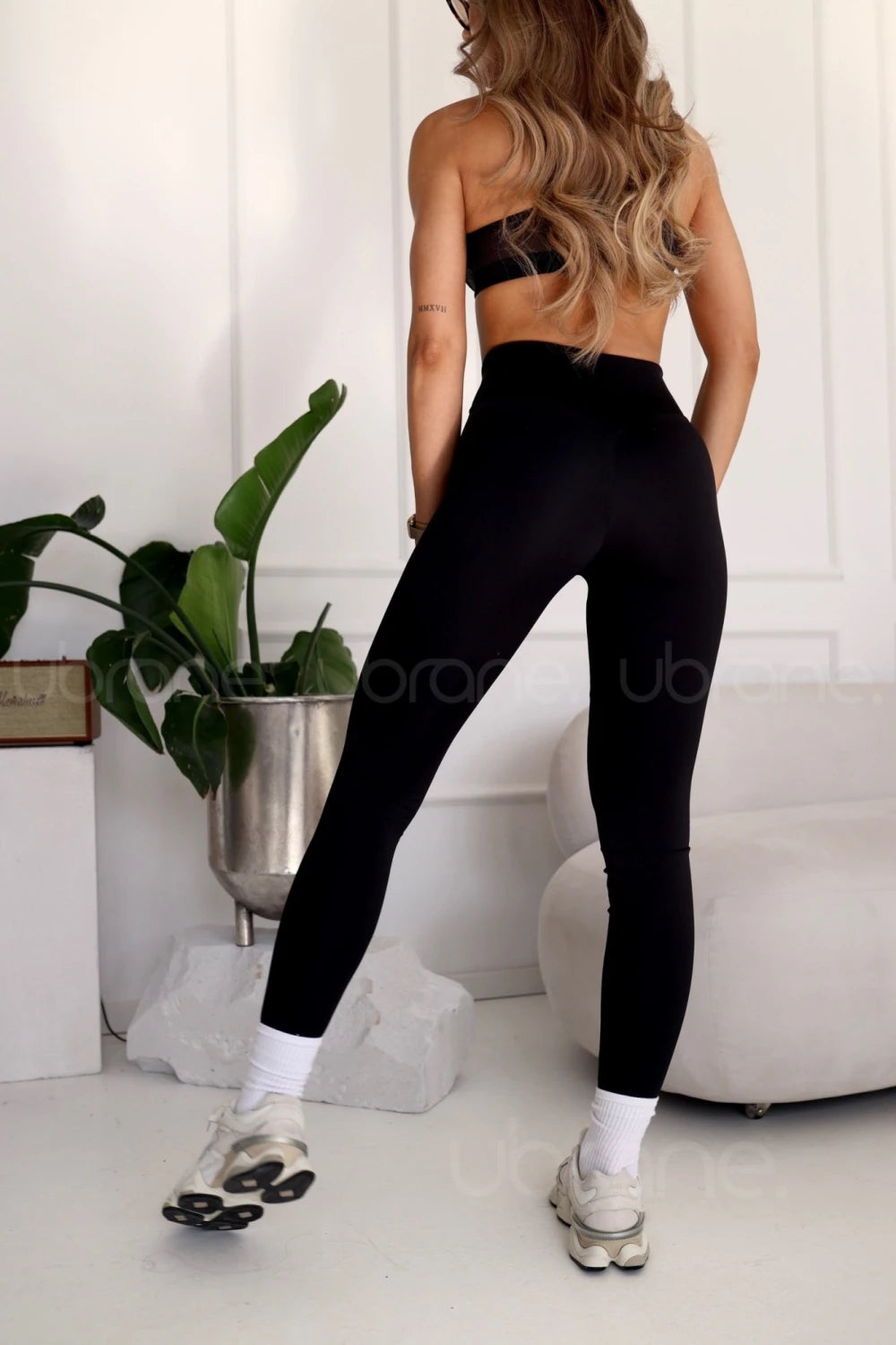 Legginsy Czarne V Pedro