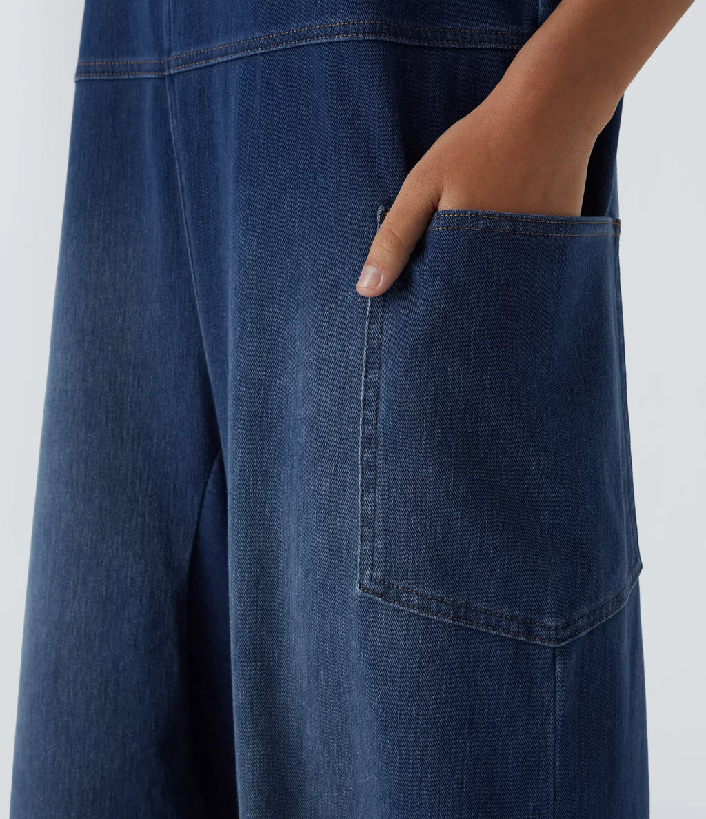 Clara Denim Overalls
