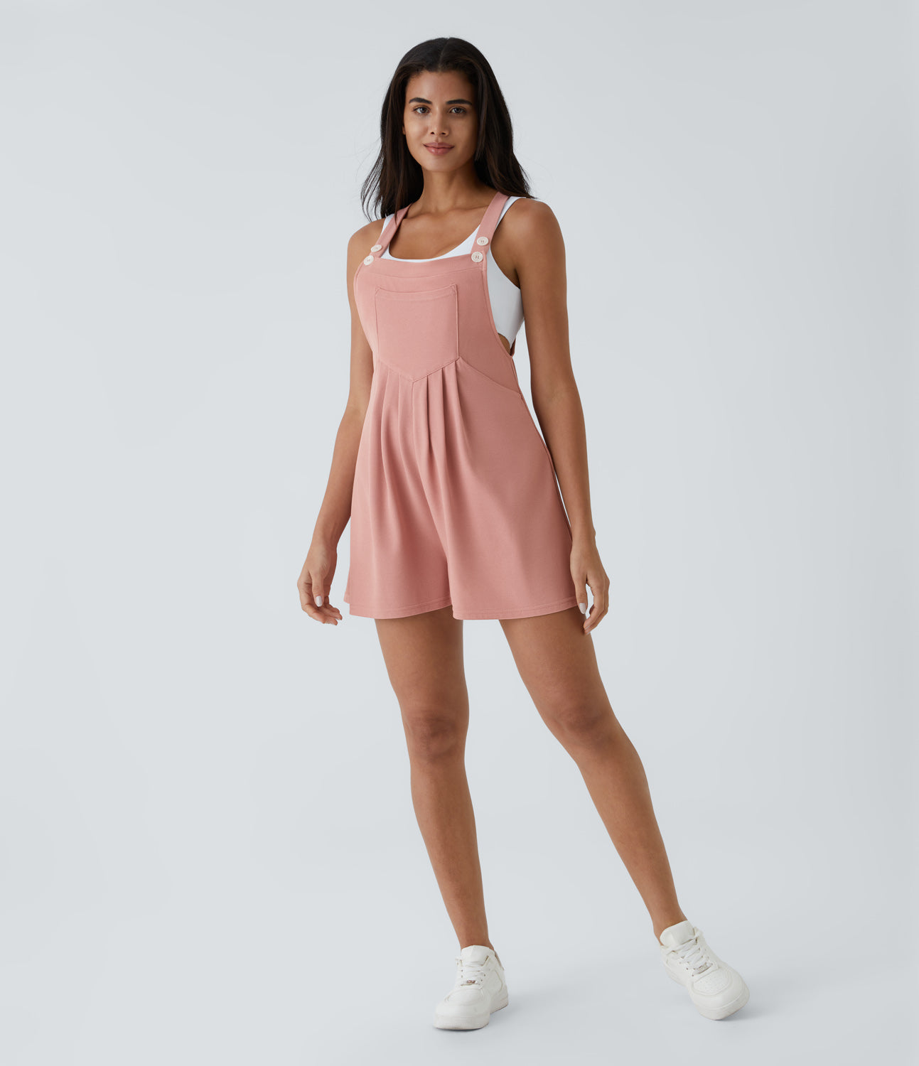 Clara Casual Short Overalls