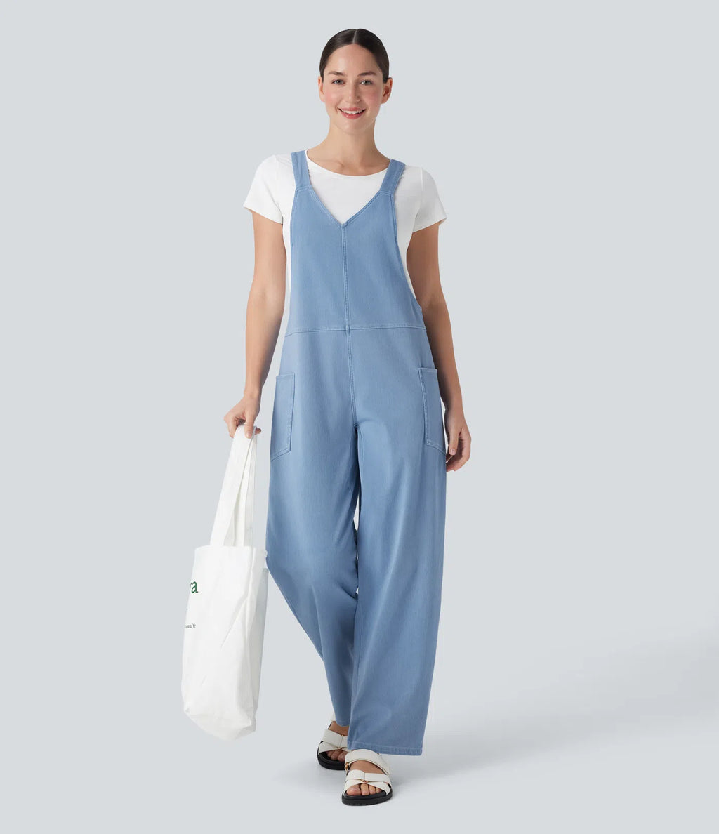 Clara Denim Overalls