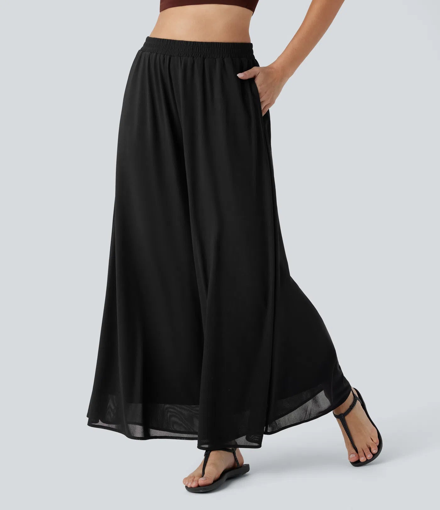 Clara High Waisted Pocket Mesh