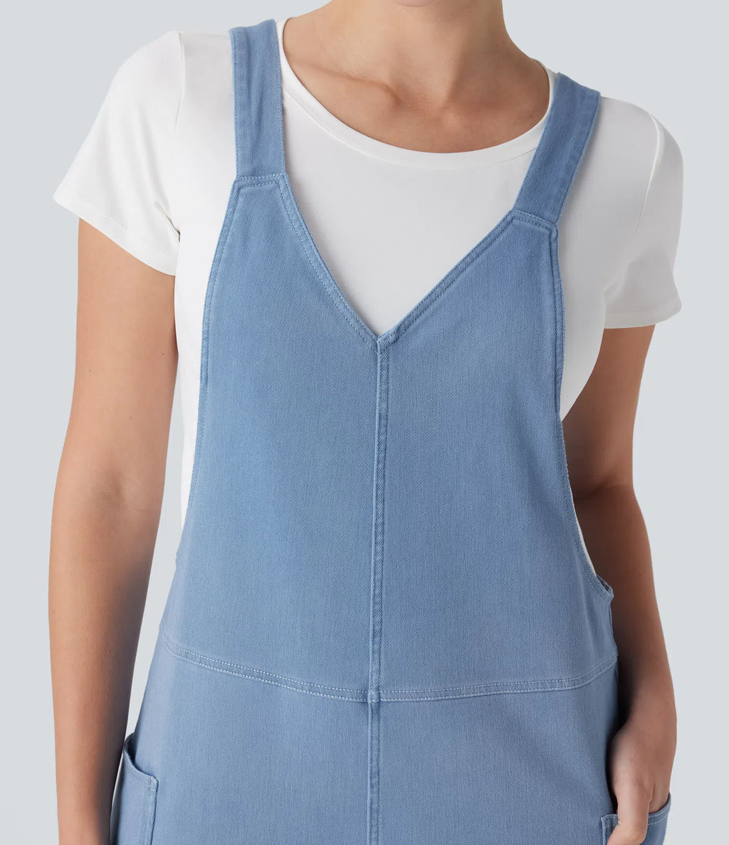 Clara Denim Overalls