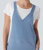 Clara Denim Overalls