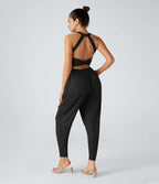 Kombinezon Harem Open Back